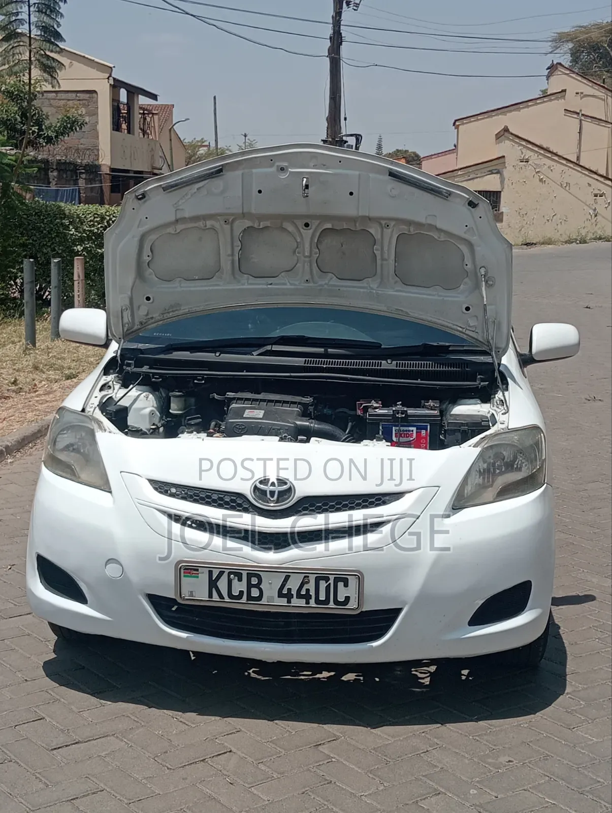 Toyota Belta 2007 White