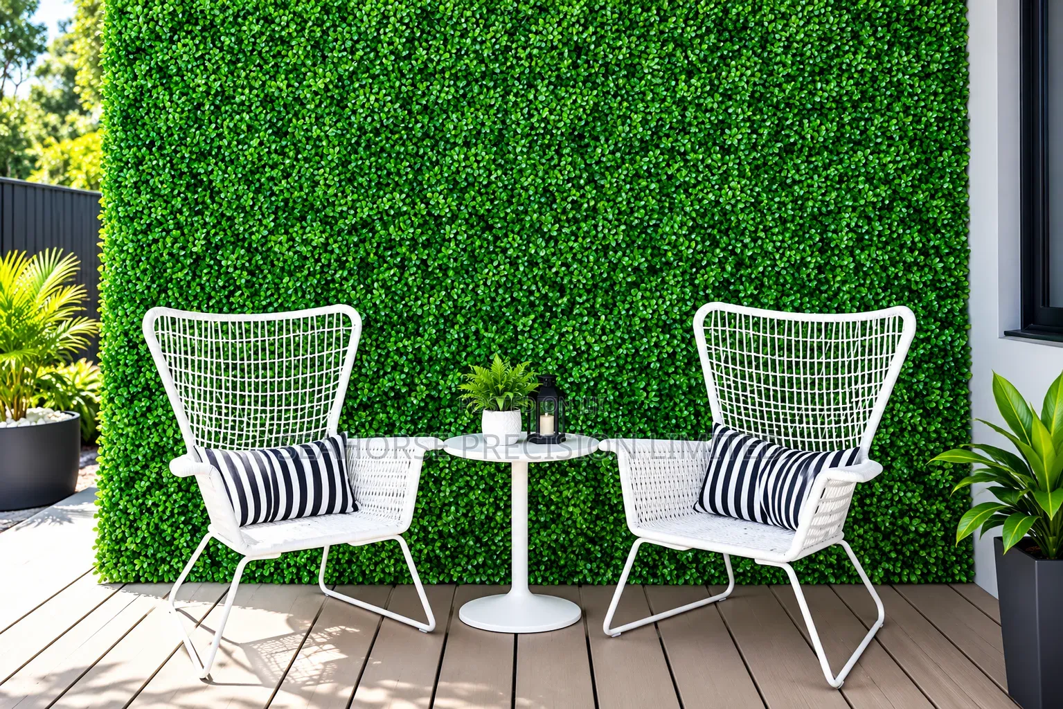 Artificial Hedge Panels – Lush Natural Look