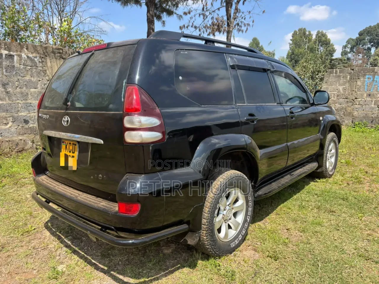 Toyota Land Cruiser Prado 2007 Black