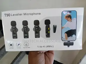 T90 4-in-1 Wireless Lavalier Microphone System