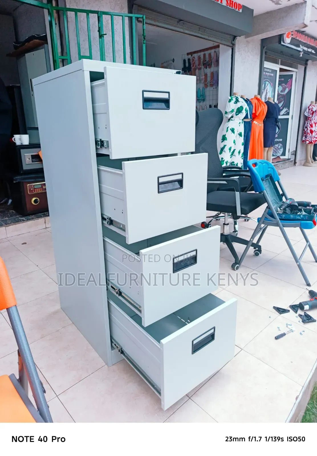 Filling Cabinate 4 Drawer Metal