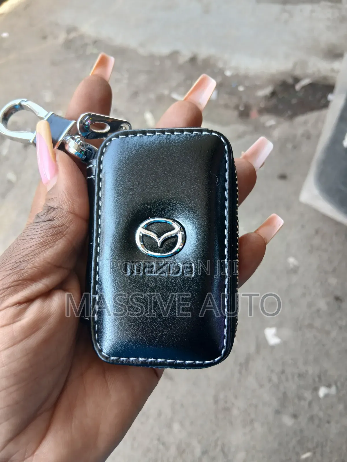 Mazda Pu Leather Car Key Holders