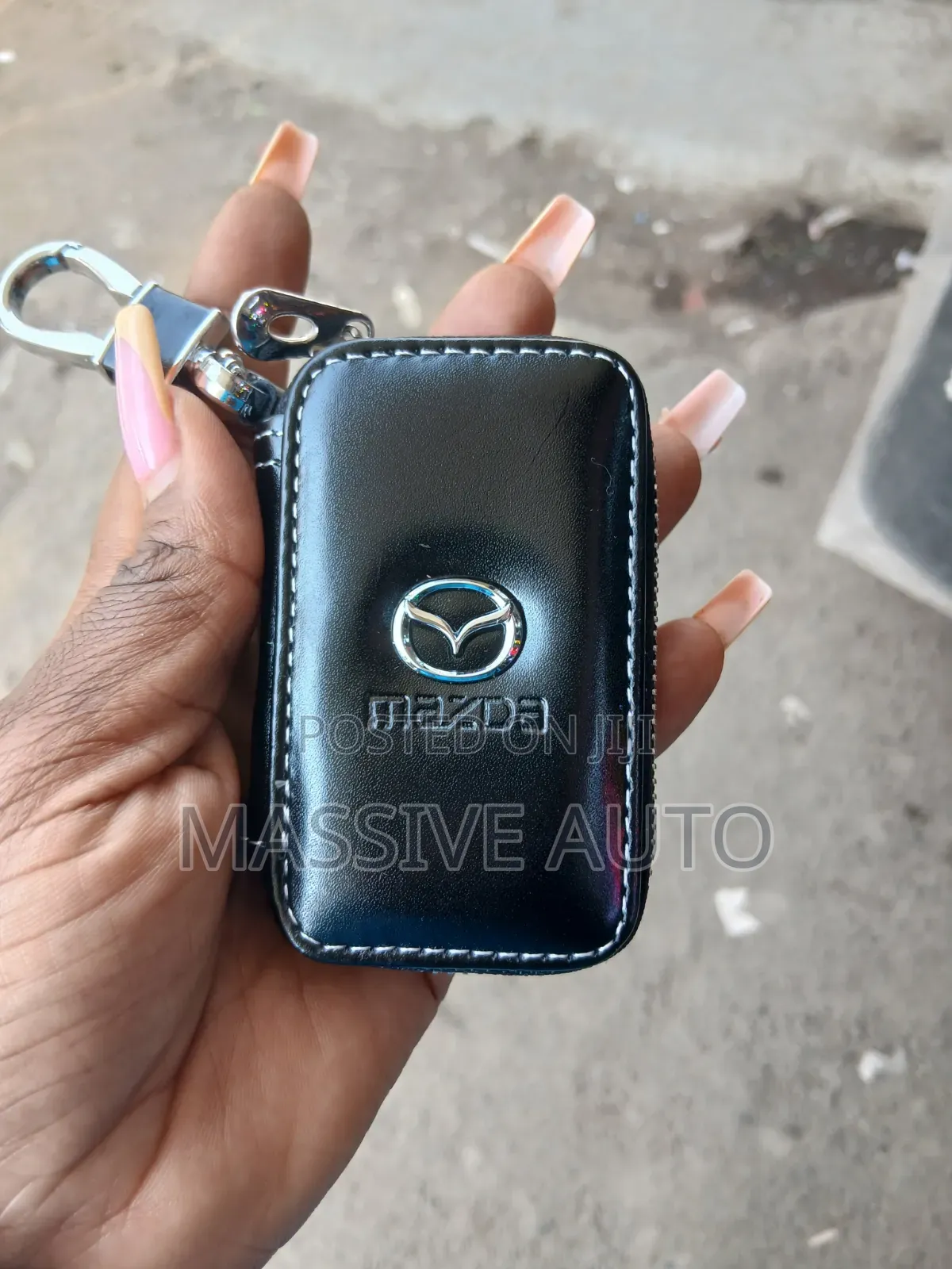 Mazda Pu Leather Car Key Holders