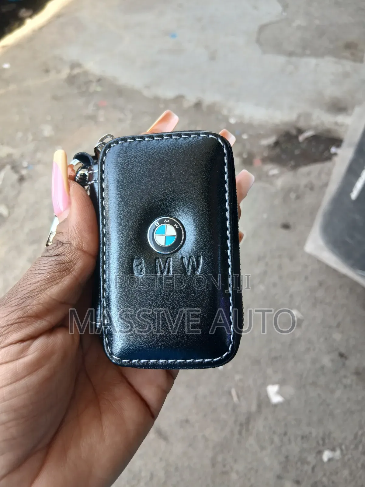 BMW Leather Pu Car Key Holders