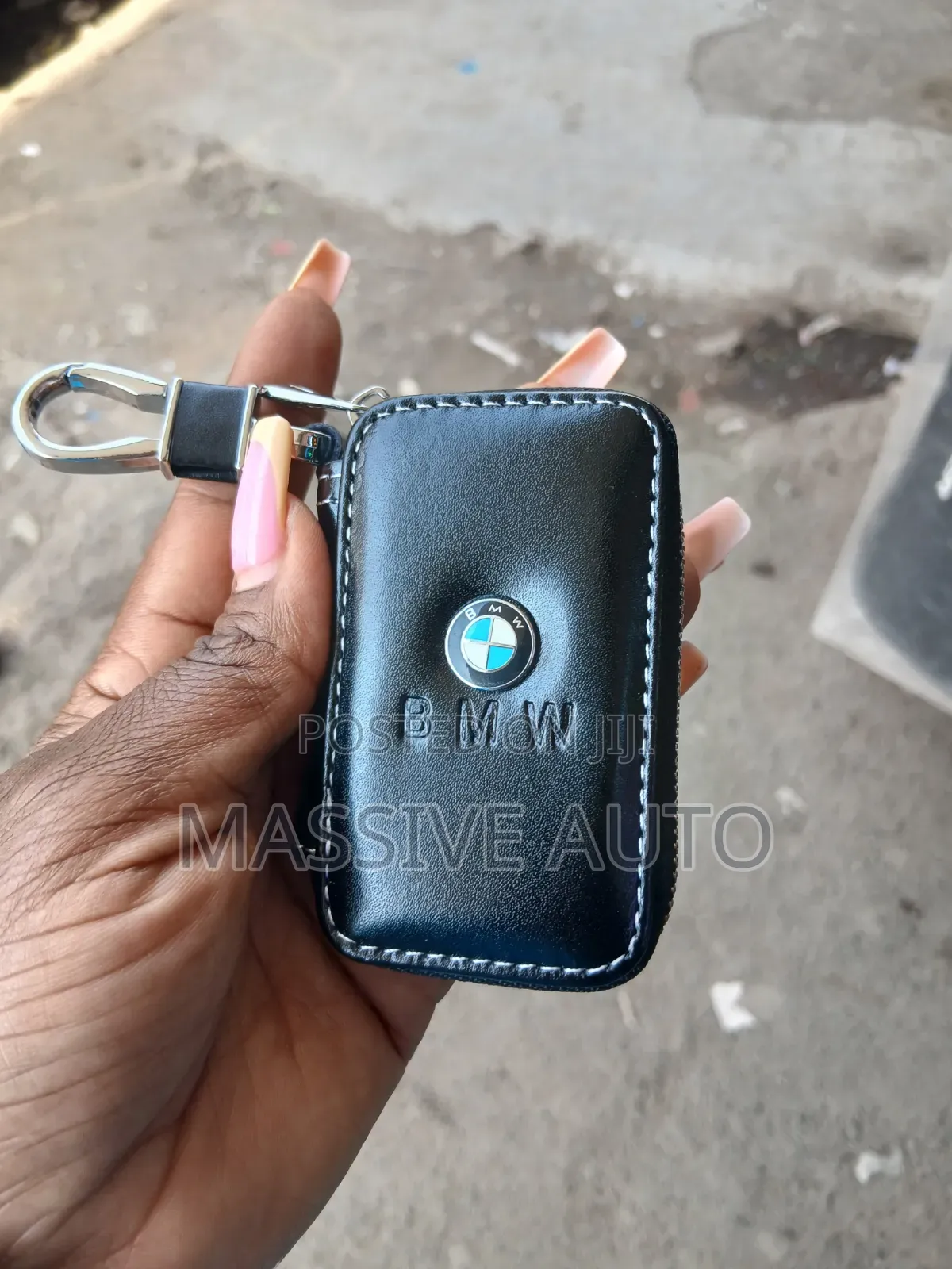 BMW Leather Pu Car Key Holders
