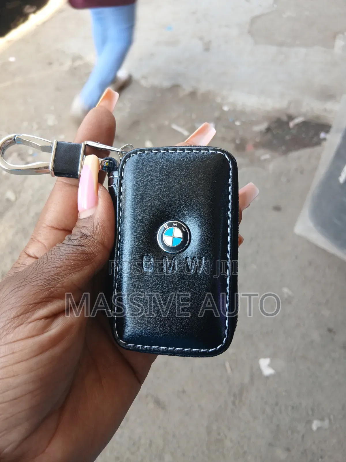BMW Leather Pu Car Key Holders