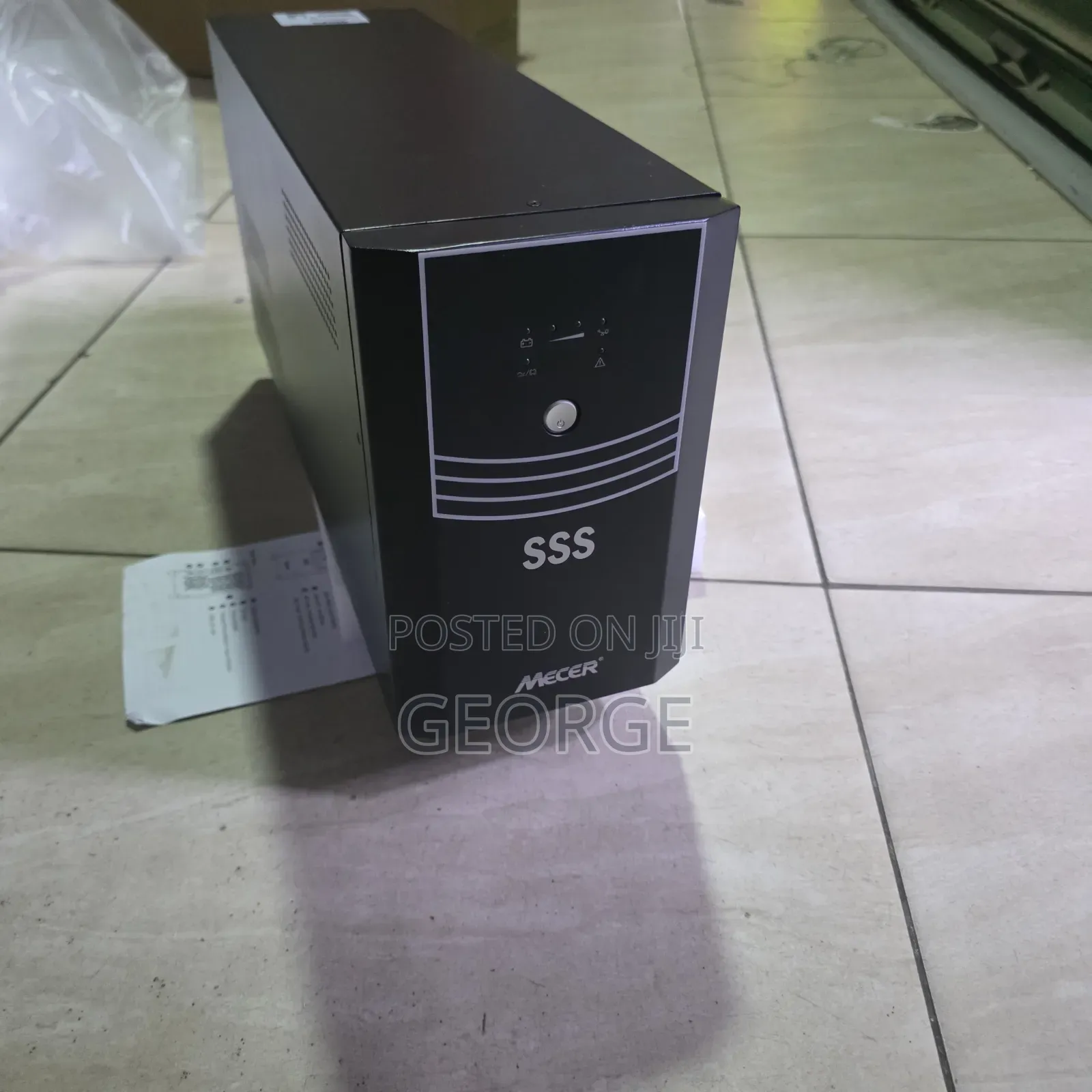 Mecer 3000VA High Capacity UPS With 6 Sockets