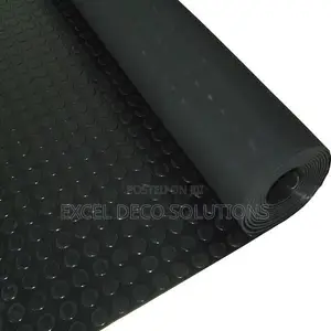 Anti Slip Rubber Mat With Coin Pattern - Floor Protection