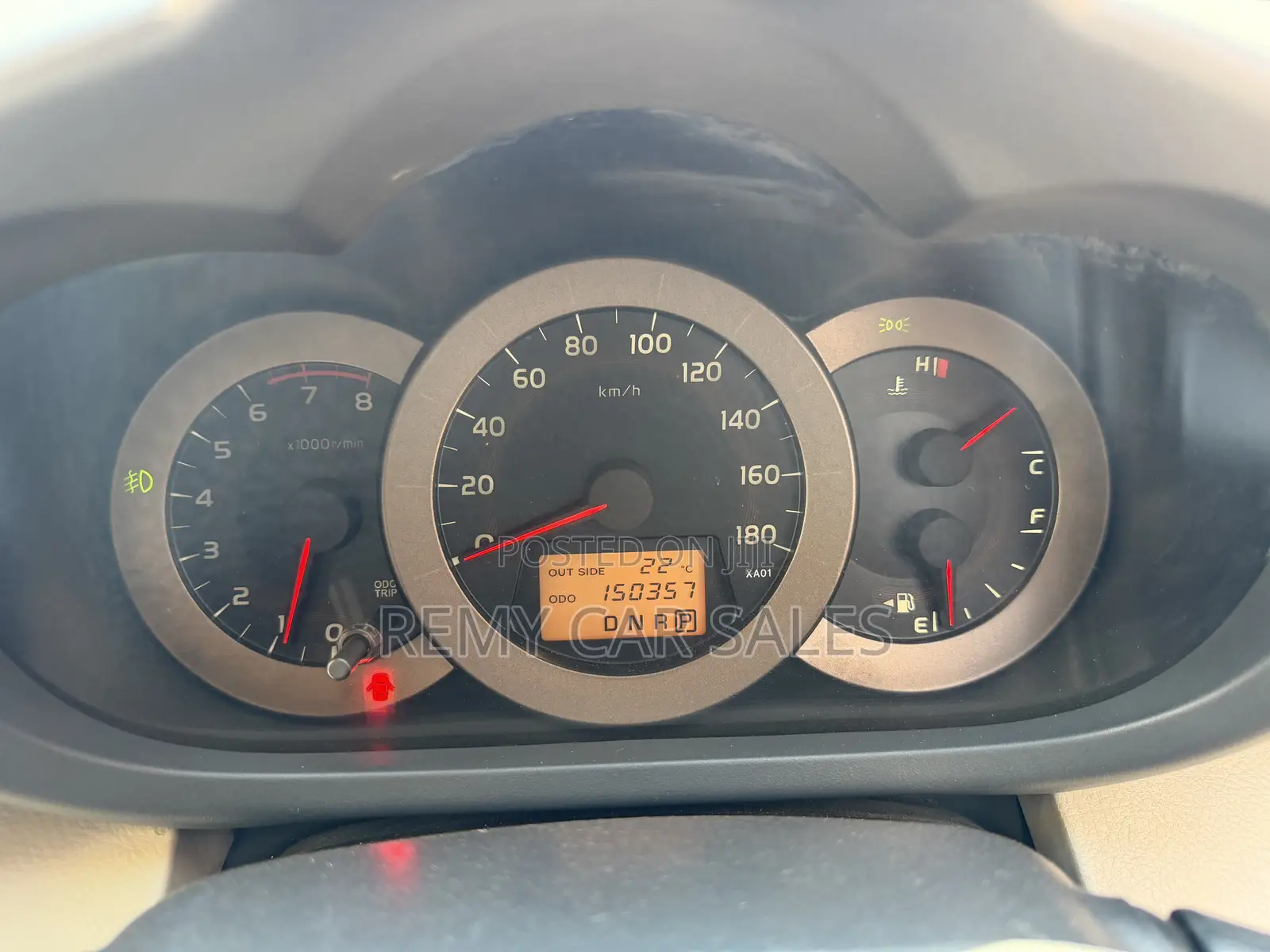 Toyota Vanguard 2008 Gray