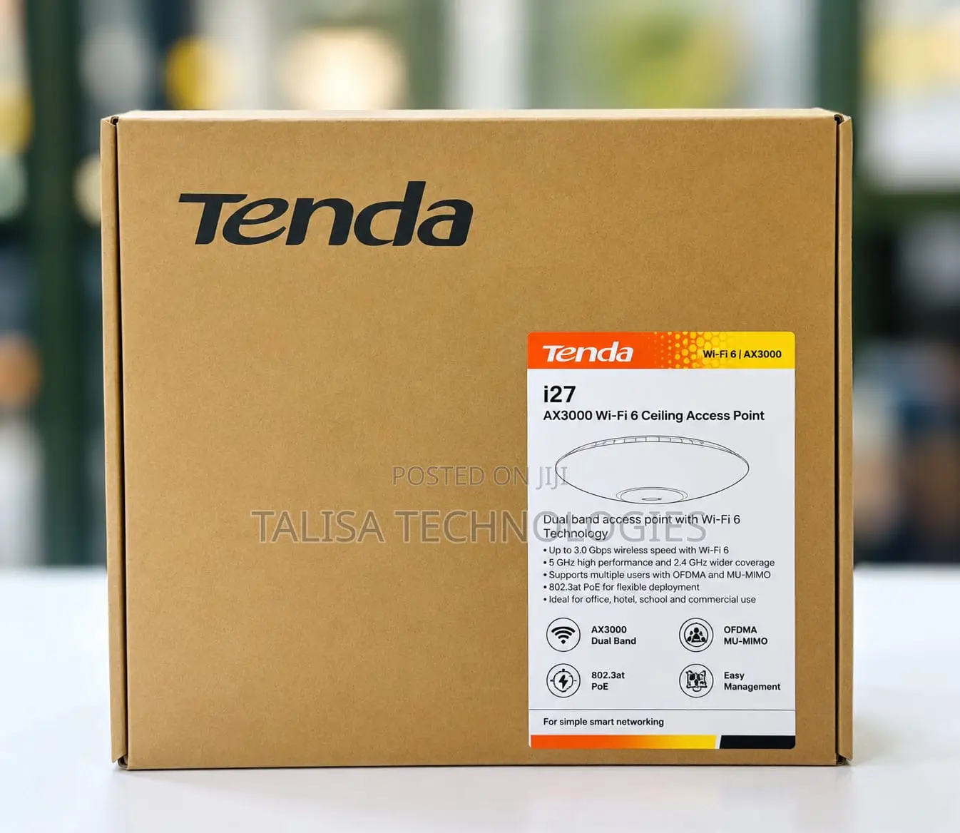 Tenda Ax3000 I29 Access Point Wifi 6