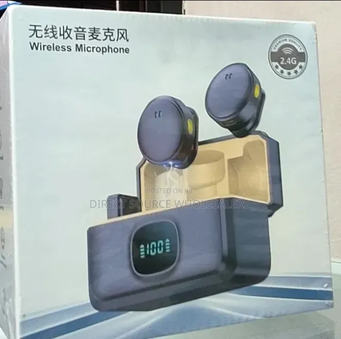 iPhone Wireless Lapel Microphone for TikTok YouTube