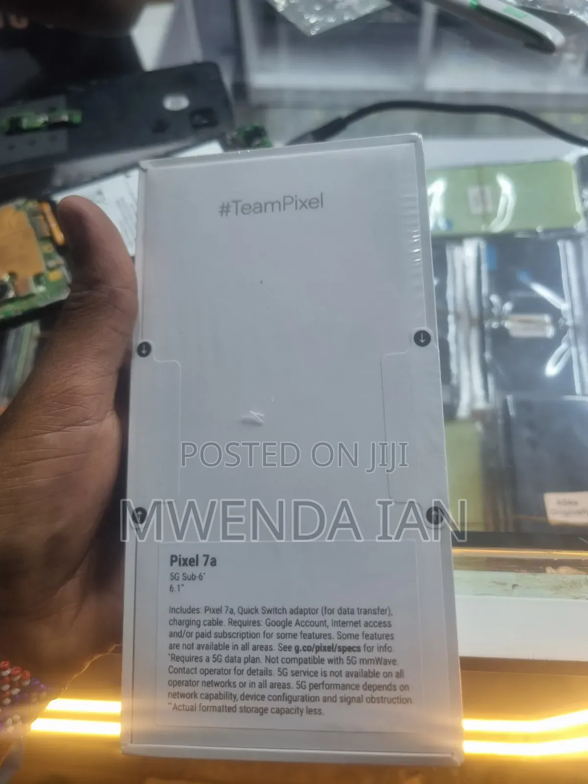 New Google Pixel 7a 128 GB Black