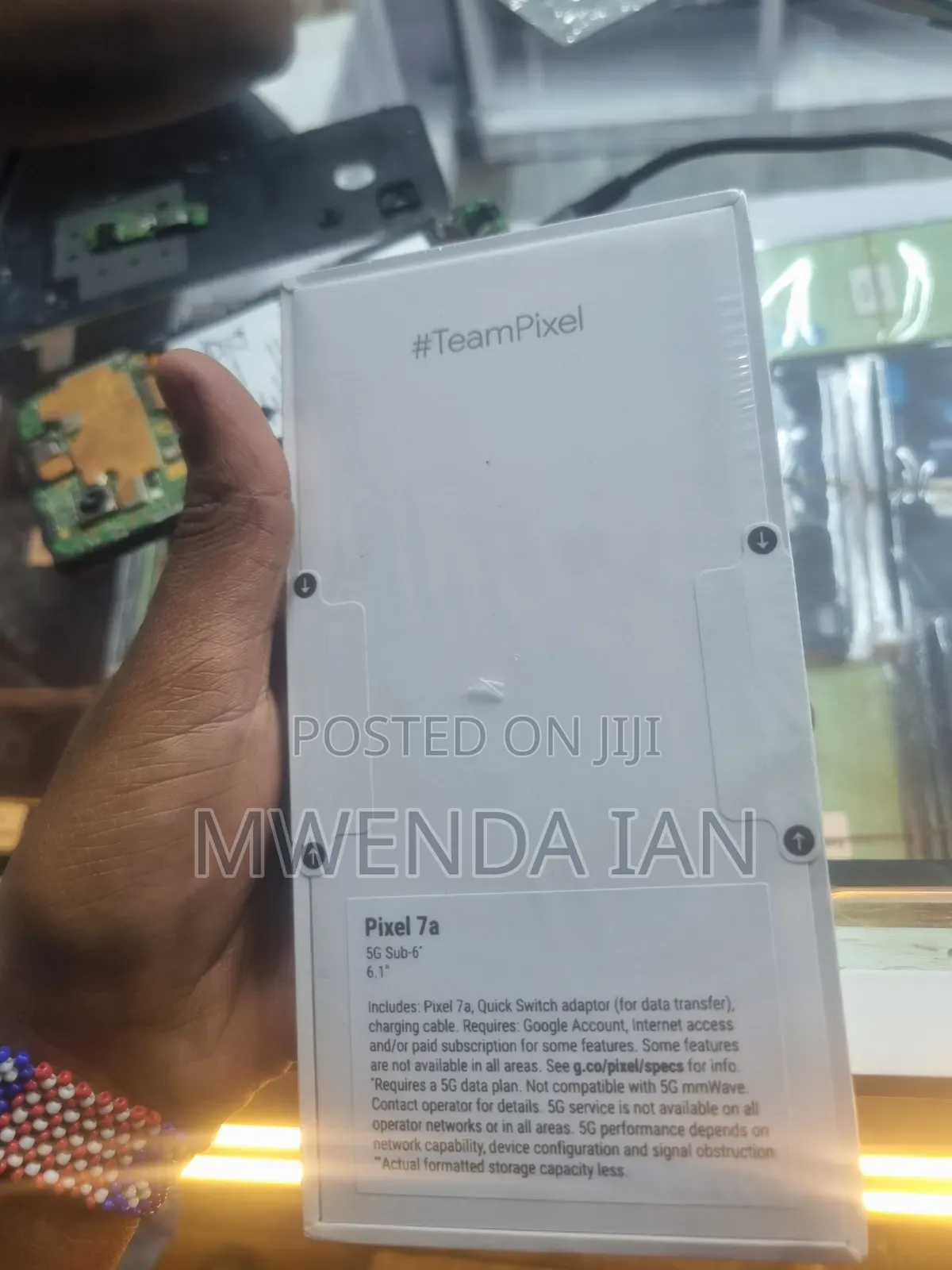 New Google Pixel 7a 128 GB Black