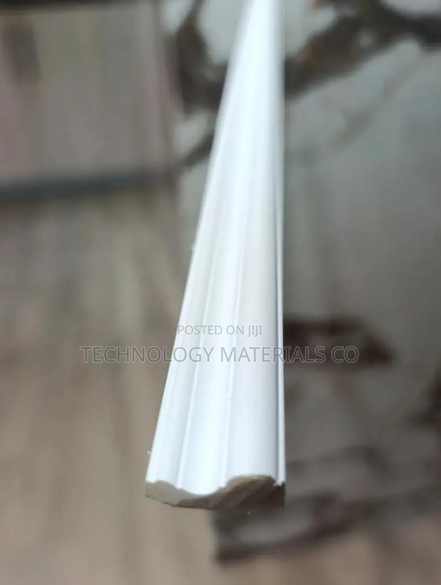 Fiber PU Decorative Wainscoting Panel | White Interior Trim