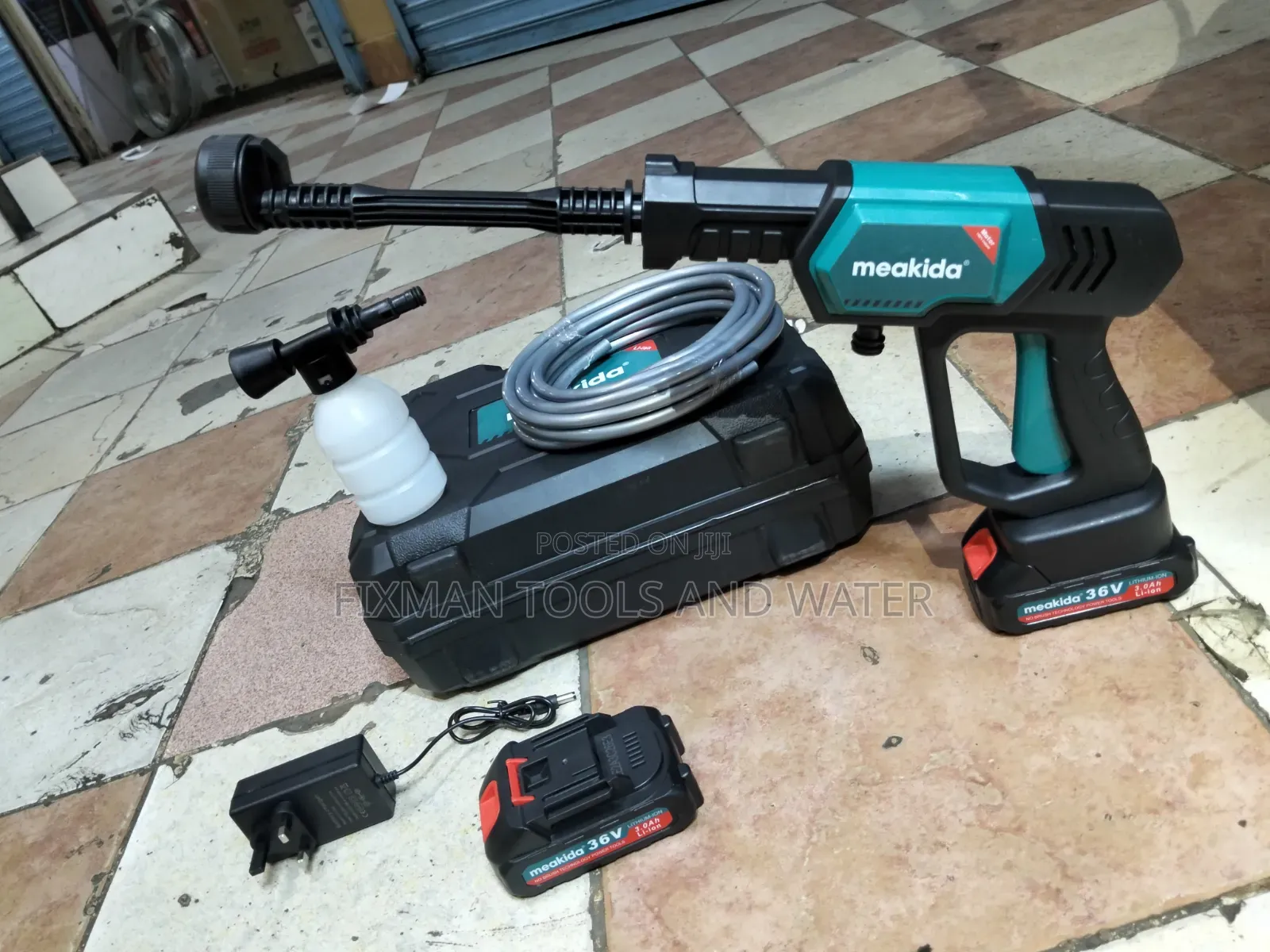Cordless MEAKIDA AGRI- FARM SPRAYER for Animals and Plants 36 v 2batt
