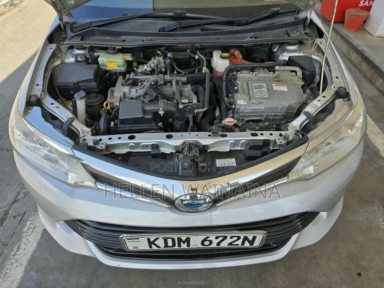 Toyota Corolla Fielder 2016 Silver