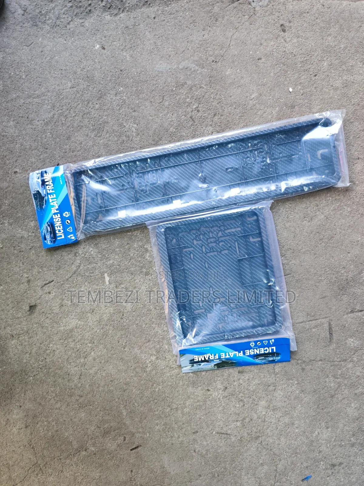 Number Plate Holders Carbon