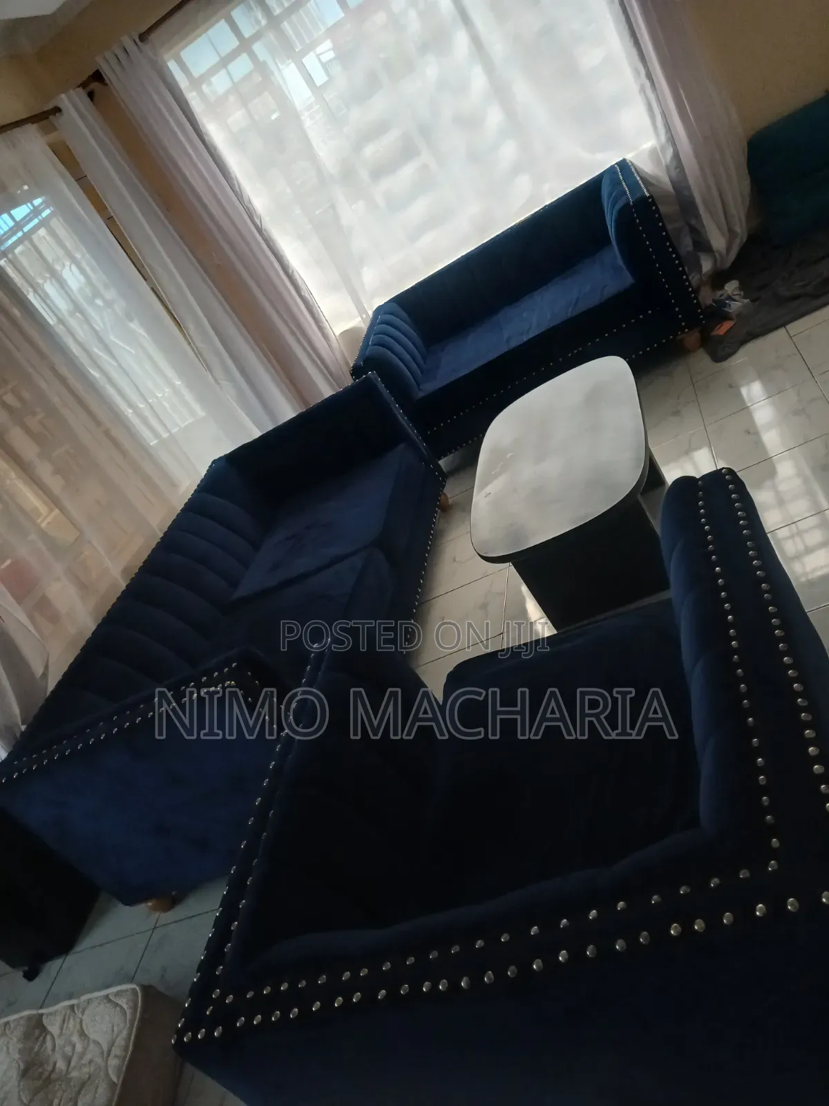 6 Seater Spring Sofa Set