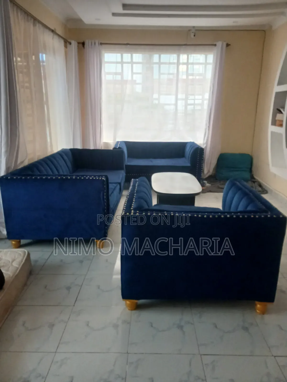 6 Seater Spring Sofa Set