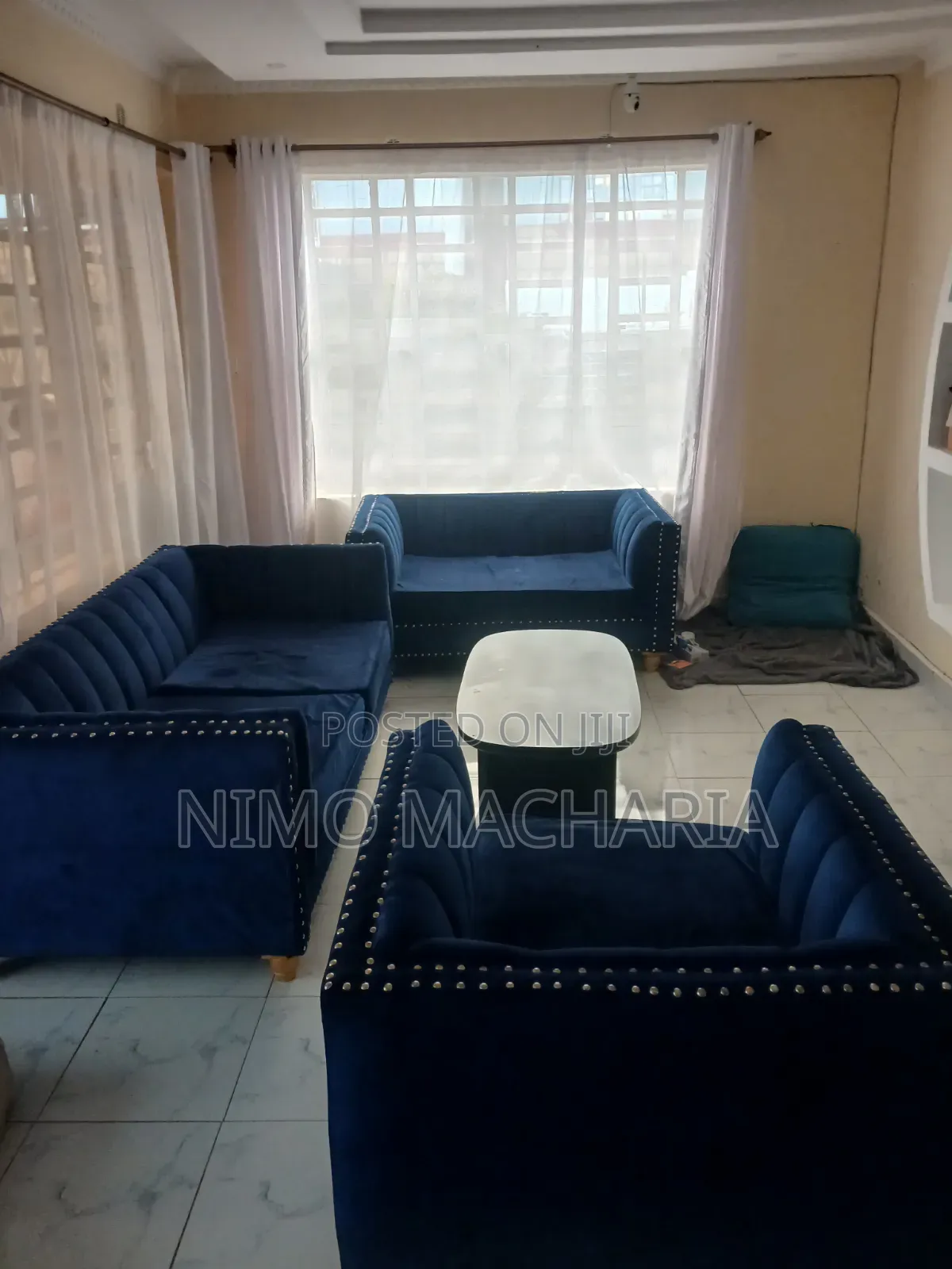 6 Seater Spring Sofa Set