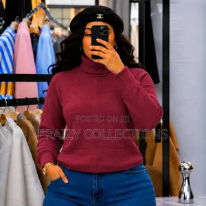 Ladies' Pull Neck Sweaters