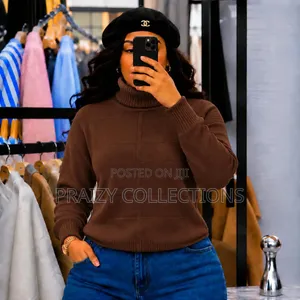 Ladies' Pull Neck Sweaters