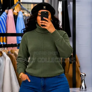 Ladies' Pull Neck Sweaters