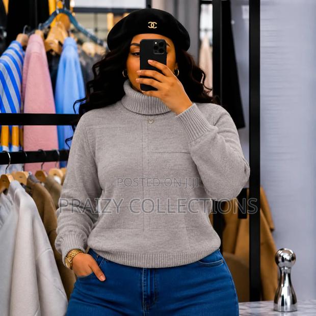Ladies' Pull Neck Sweaters - thumbnail 6