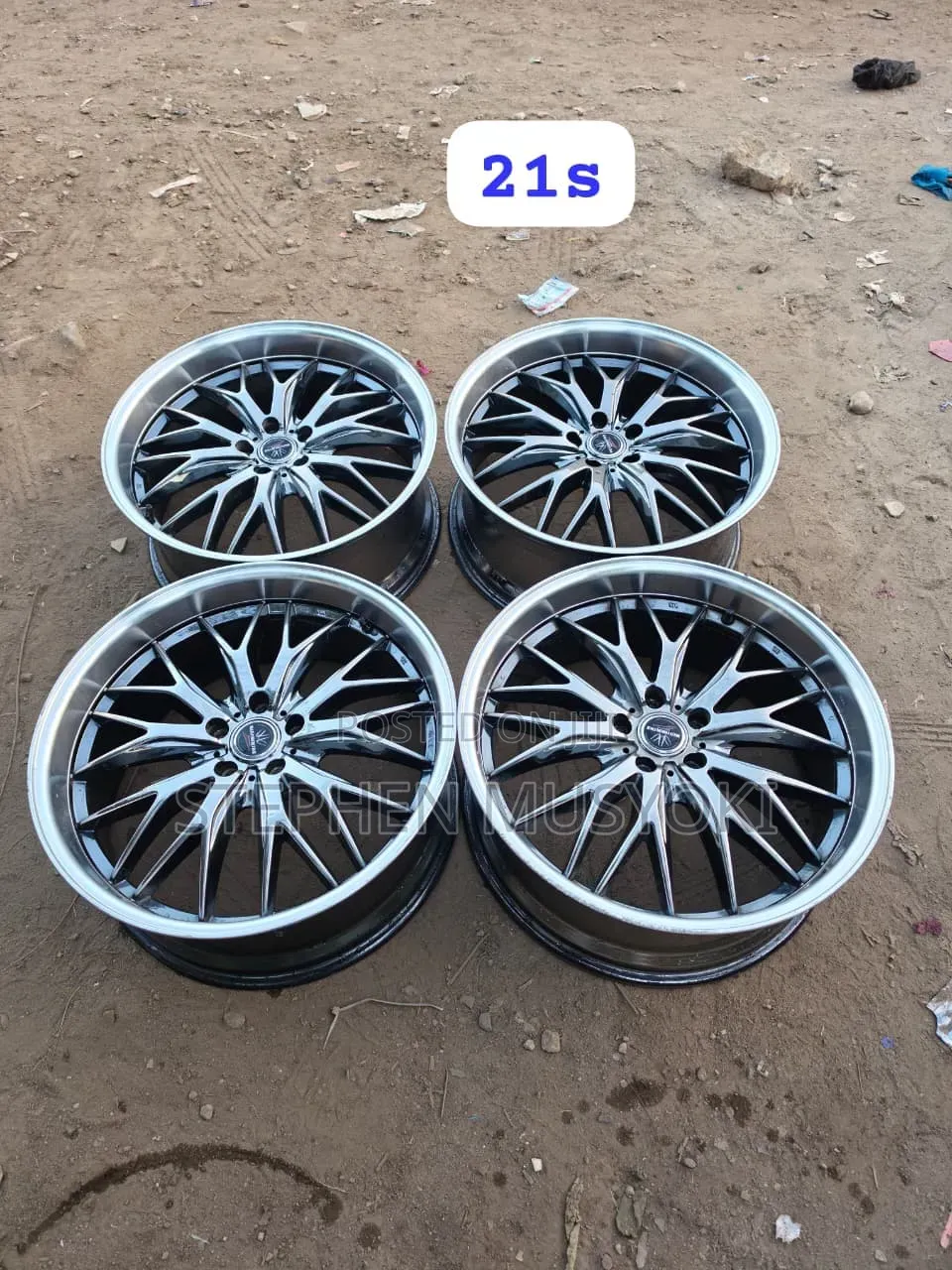 Toyota Harrier,velfire,mazda Cx-5, Rav4 Adventure 21inch Rims