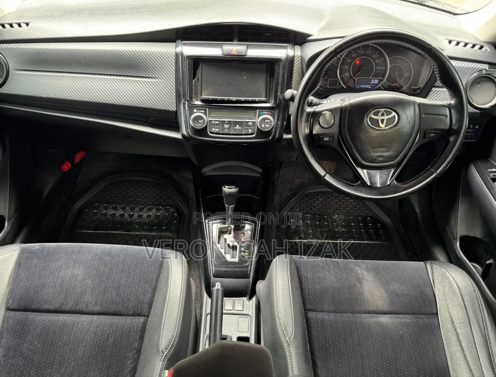 Toyota Corolla Fielder 2013 Black