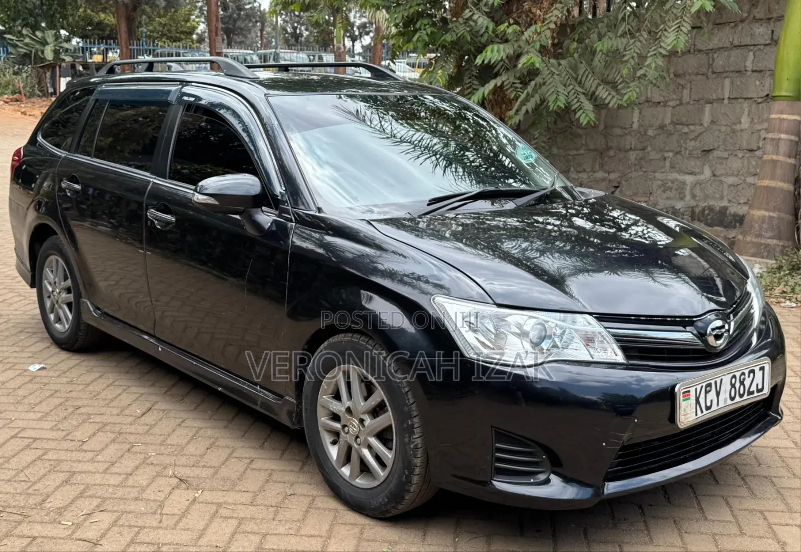 Toyota Corolla Fielder 2013 Black