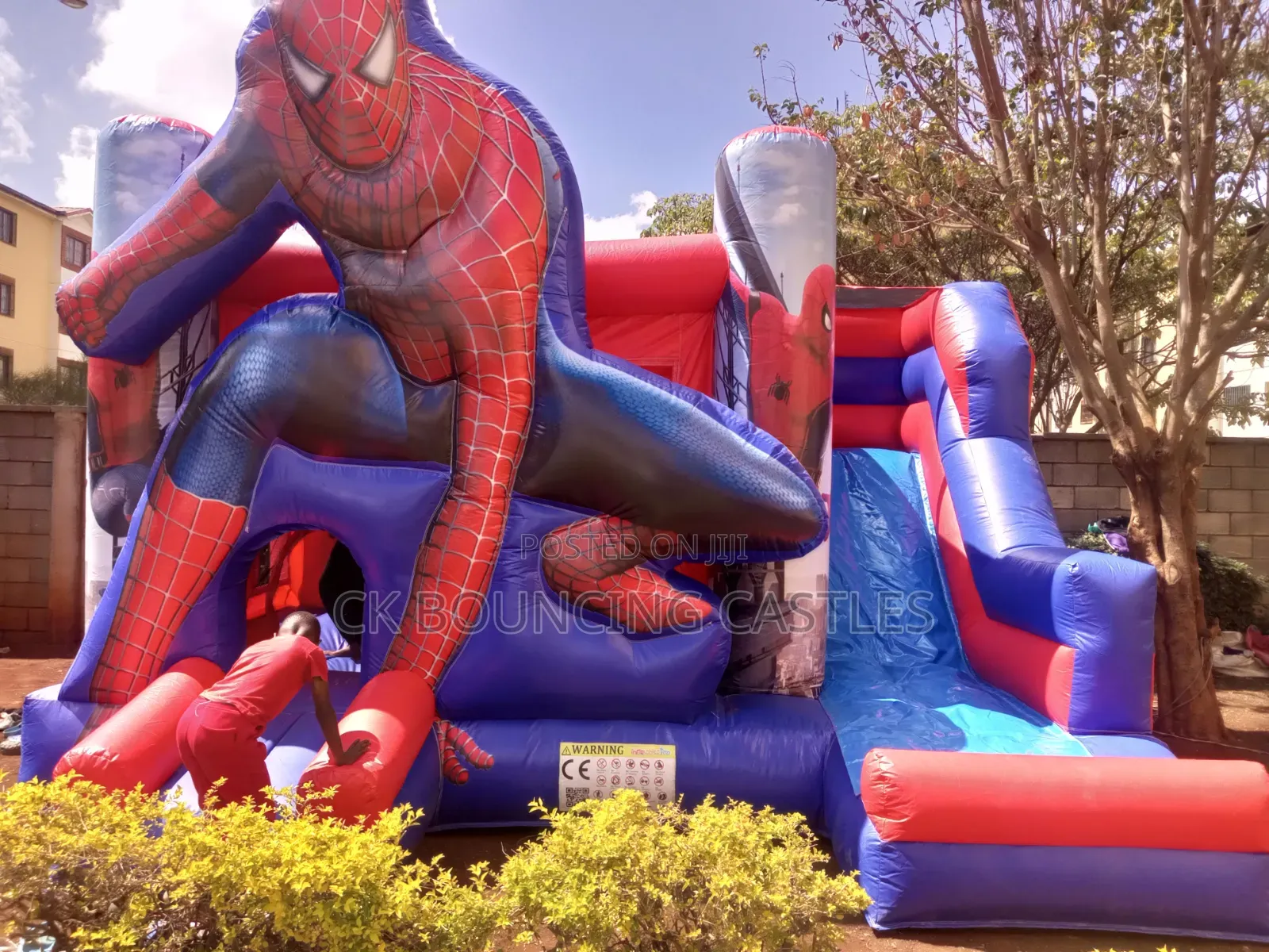 Spiderman Themed Castle for Sale-Second Hand-Excellent Condition