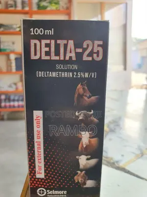 Deltamethrin 100ml | Tick Mite Control | Veterinary Acaricide Kenya