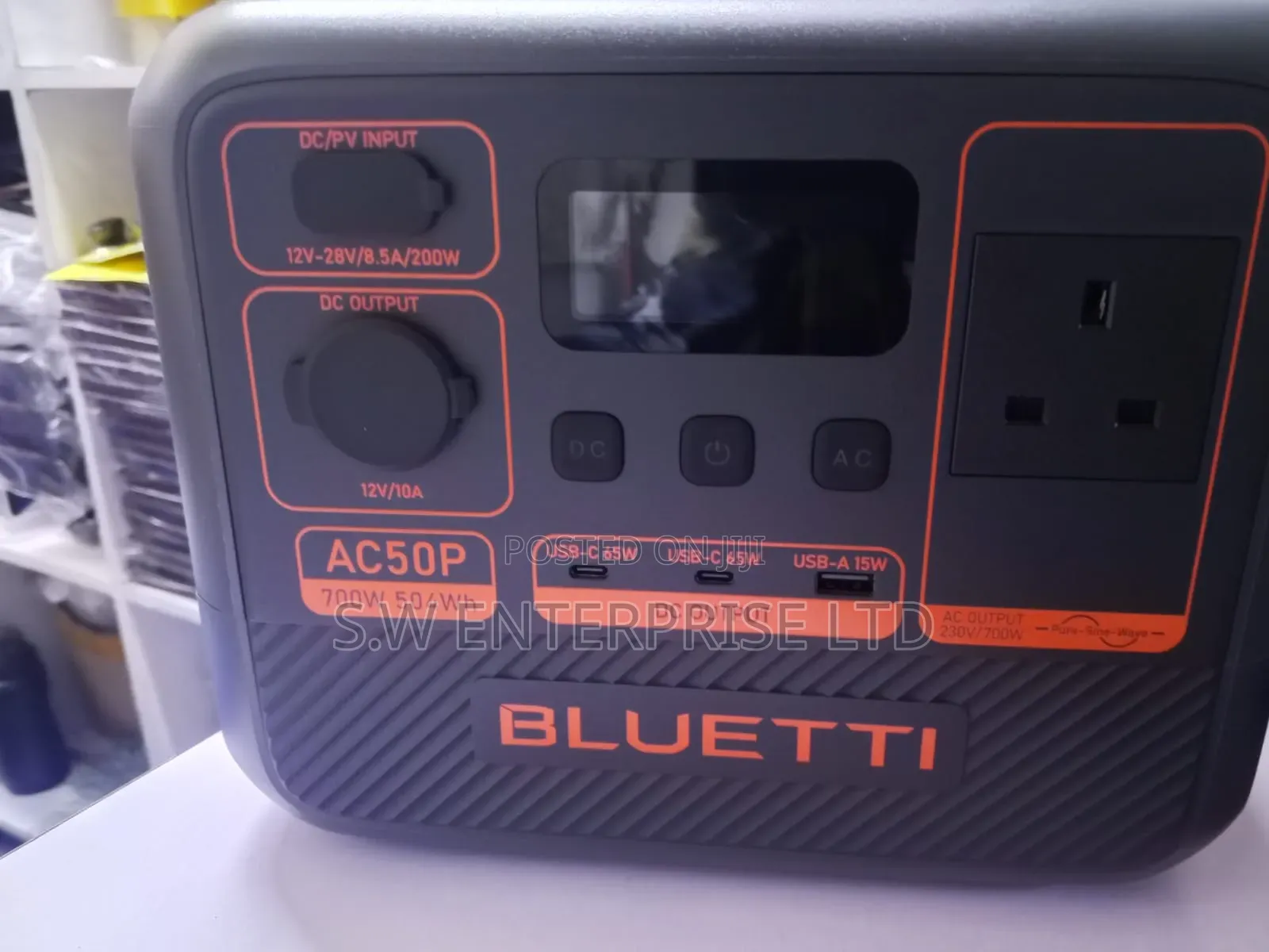 BLUETTI AC50P Portable Power Station (700W / 504Wh)