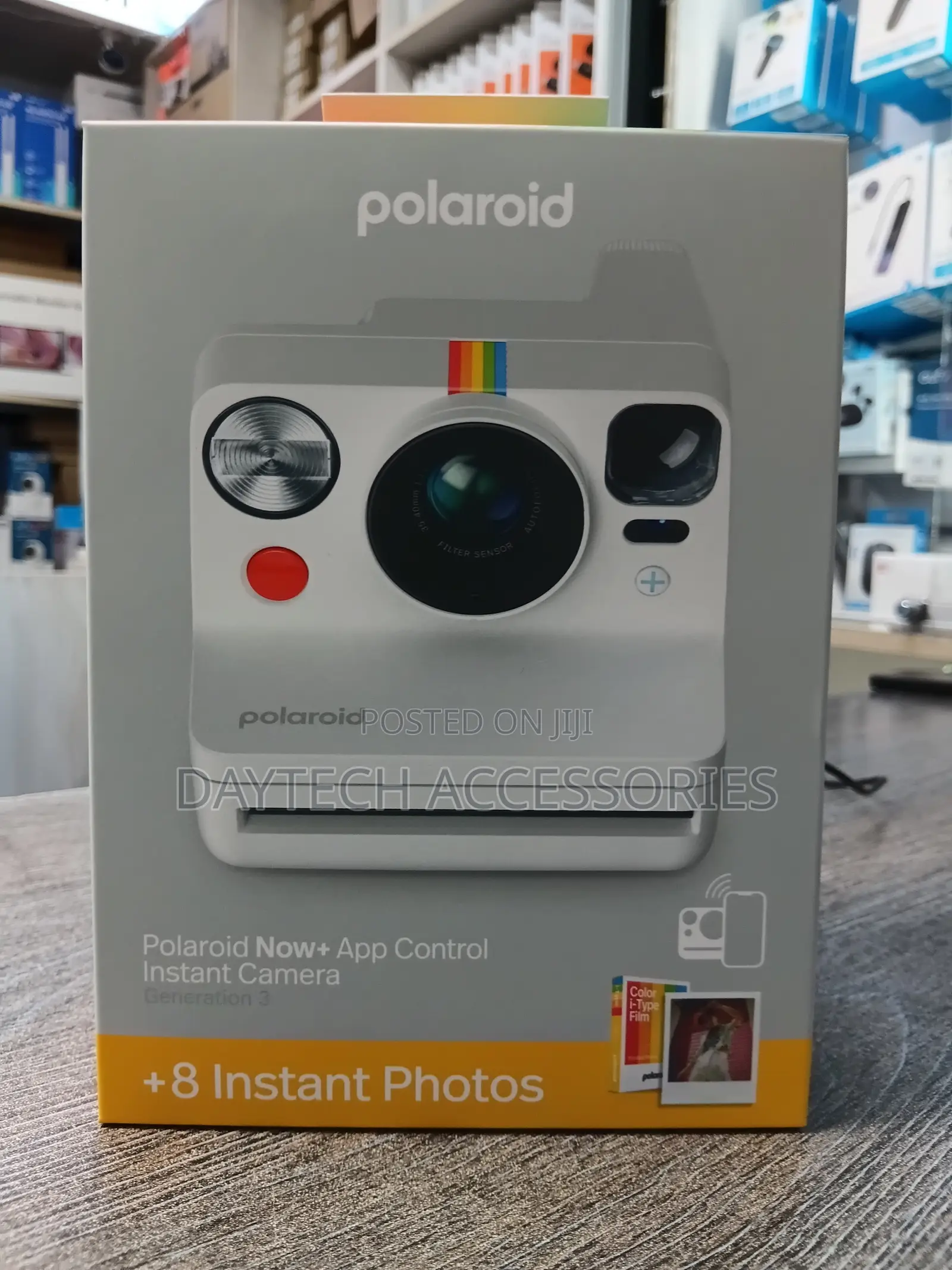 Polaroid Now+ Generation 3 I-Type Instant Camera Starter Set – White