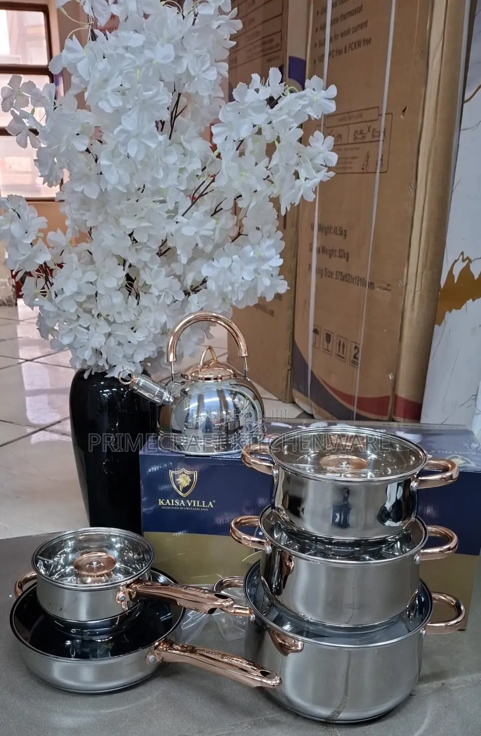 Kaisa Villa 12 PCS Cookware Set