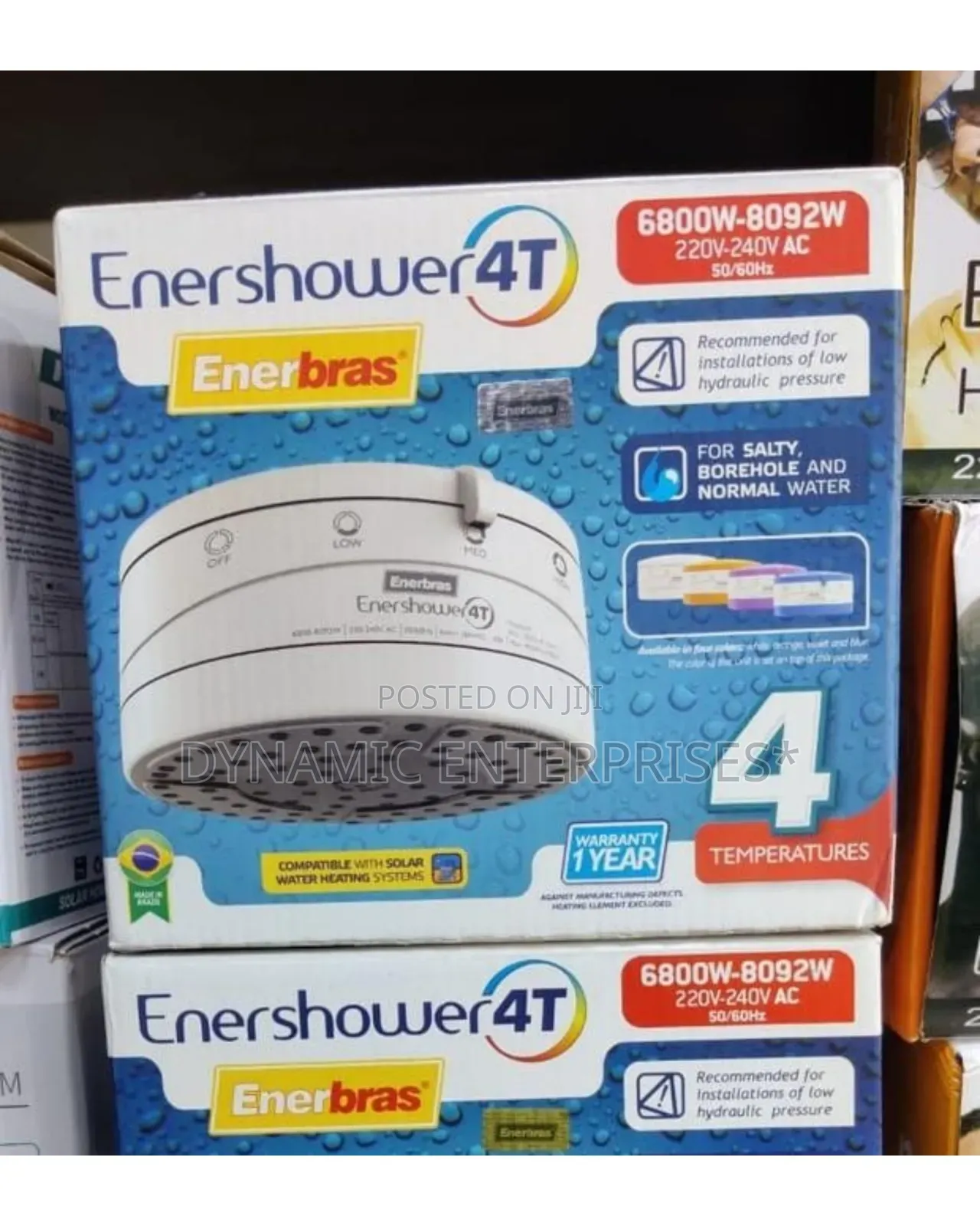 Enershower 4T Shower Head
