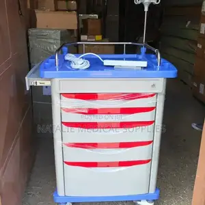 Crash Cart Emergency Trolley
