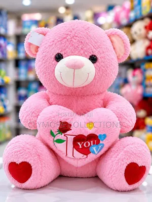 60cm Large Soft Plush Teddy Bear - Perfect Romantic Birthday Gift
