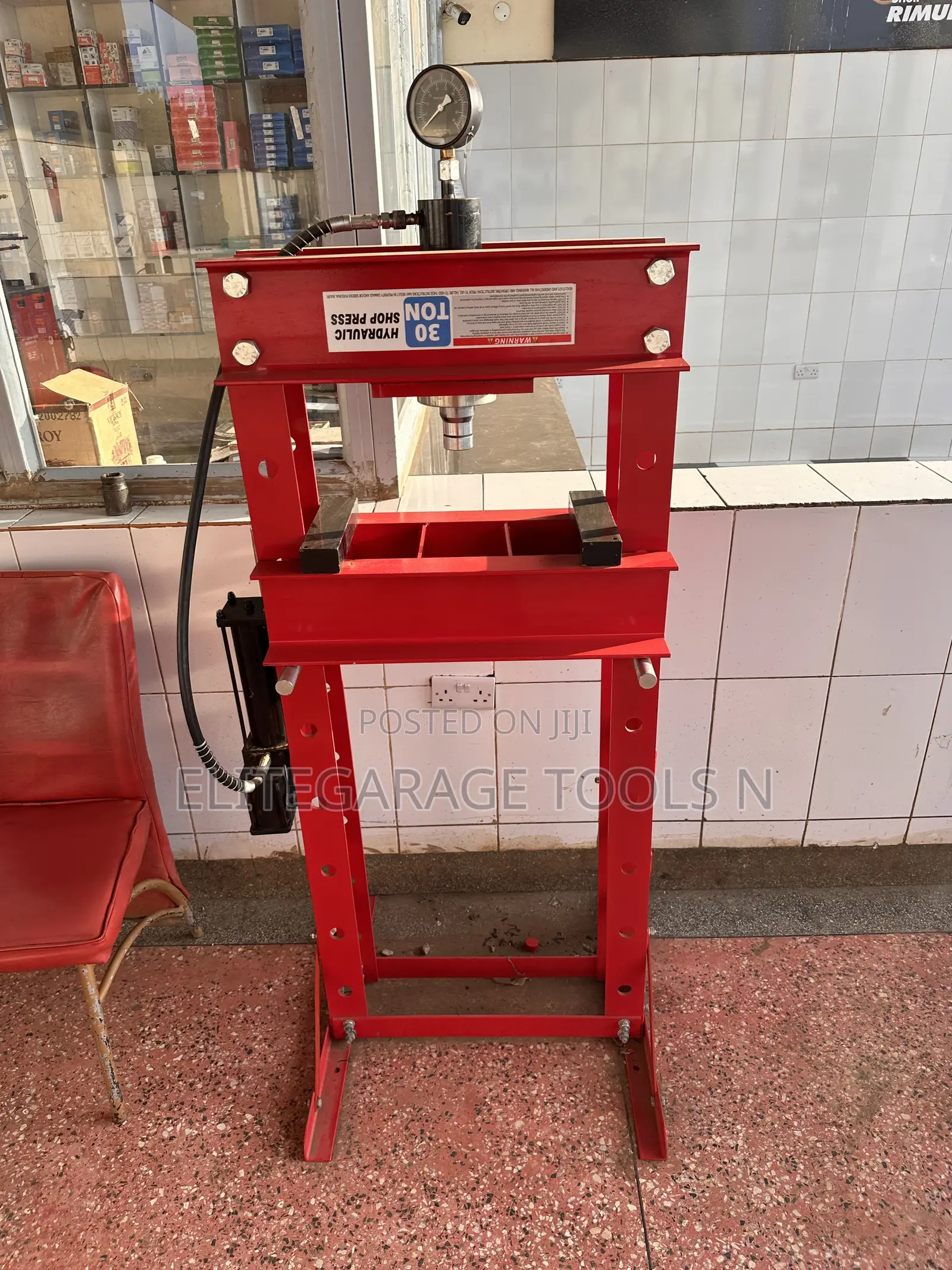 High Quality Sunshine Italy Pneumatic and Hydraulic 30tonne Shop Press