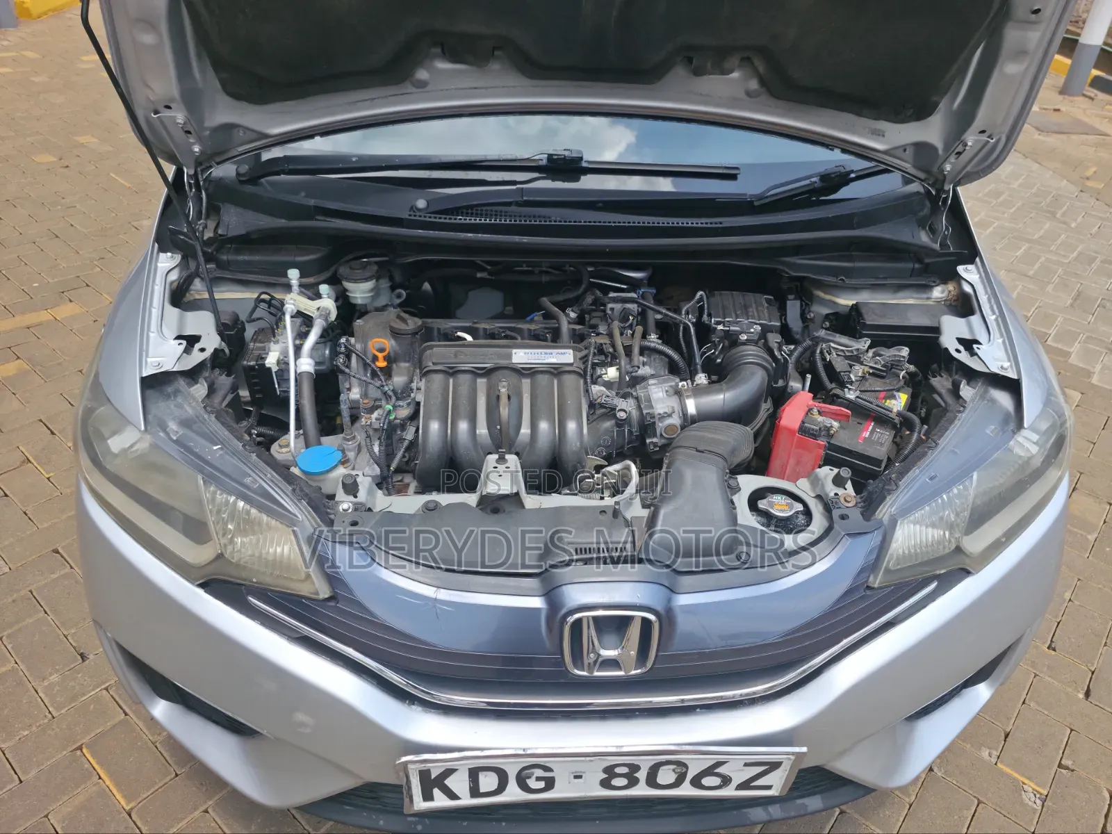 Honda Fit 2014 Silver