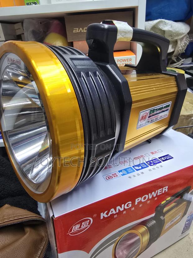 Heavy Duty 2KM Rechargeable LED Flashlight – Long Range
