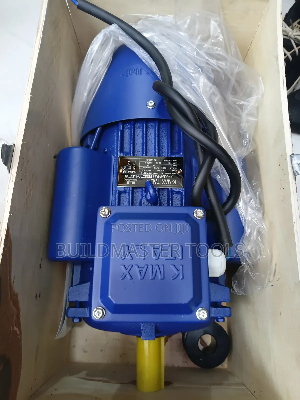 5hp High Speed K-Max Italy Single-Phase Electric Motor