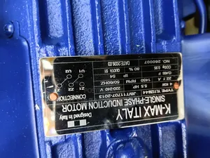 5hp High Speed K-Max Italy Single-Phase Electric Motor