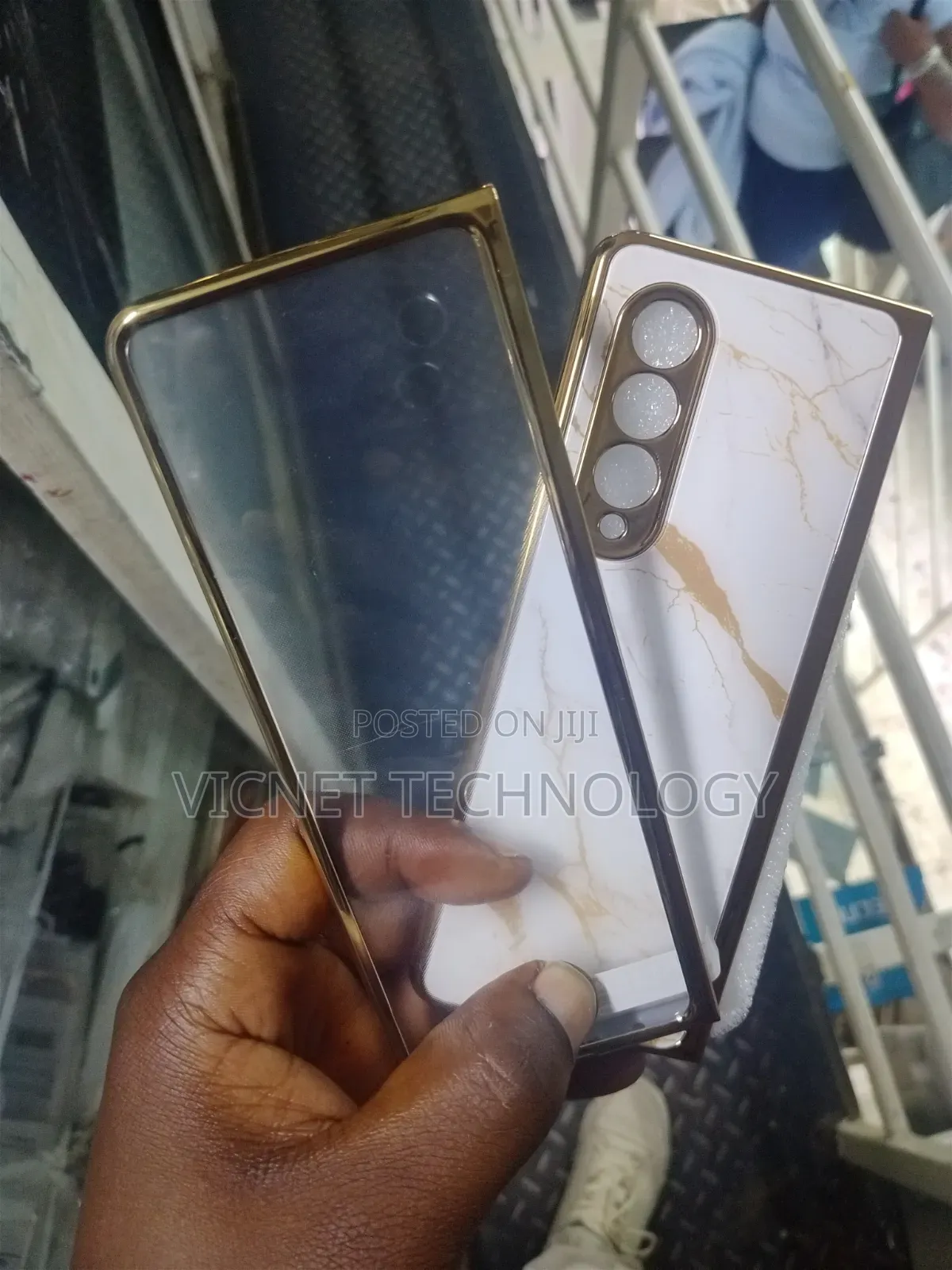 Samsung Galaxy Fold 4 Casing With Front Glass Protector