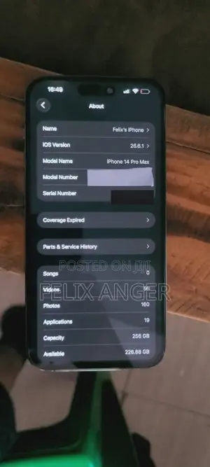 Apple iPhone 14 Pro Max 256 GB Blue
