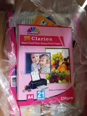 Clarion Water Proof Plain Glossy Photo Paper