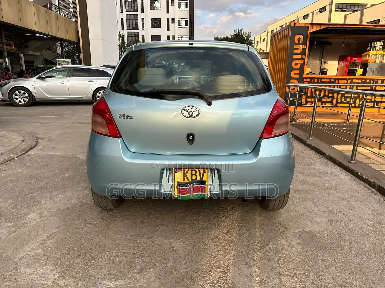 Toyota Vitz 1.0 FWD 5dr 2007 Blue