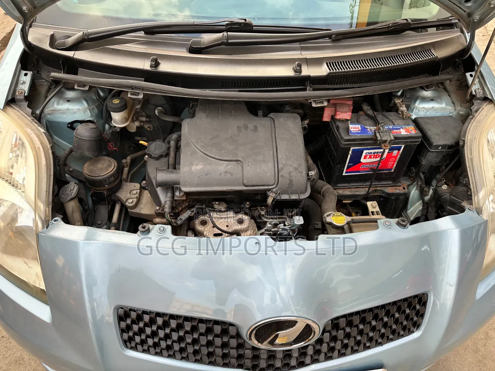 Toyota Vitz 1.0 FWD 5dr 2007 Blue