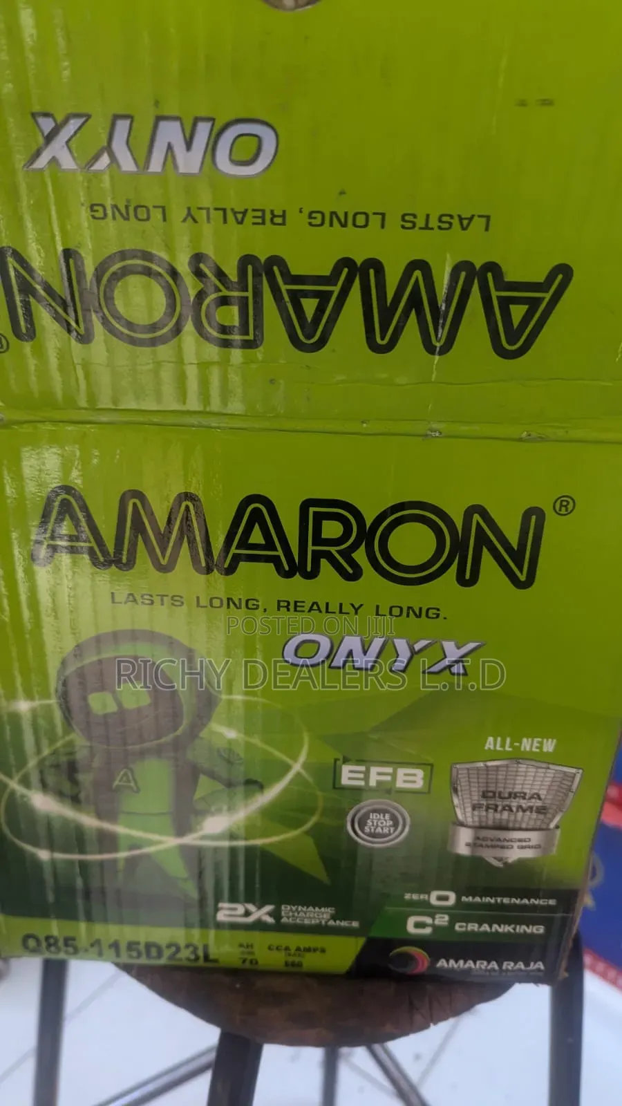 Made in India Din100/100Ah (Amaron) Battery